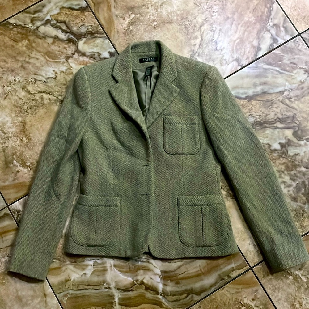 Ralph Lauren Green vintage blazer